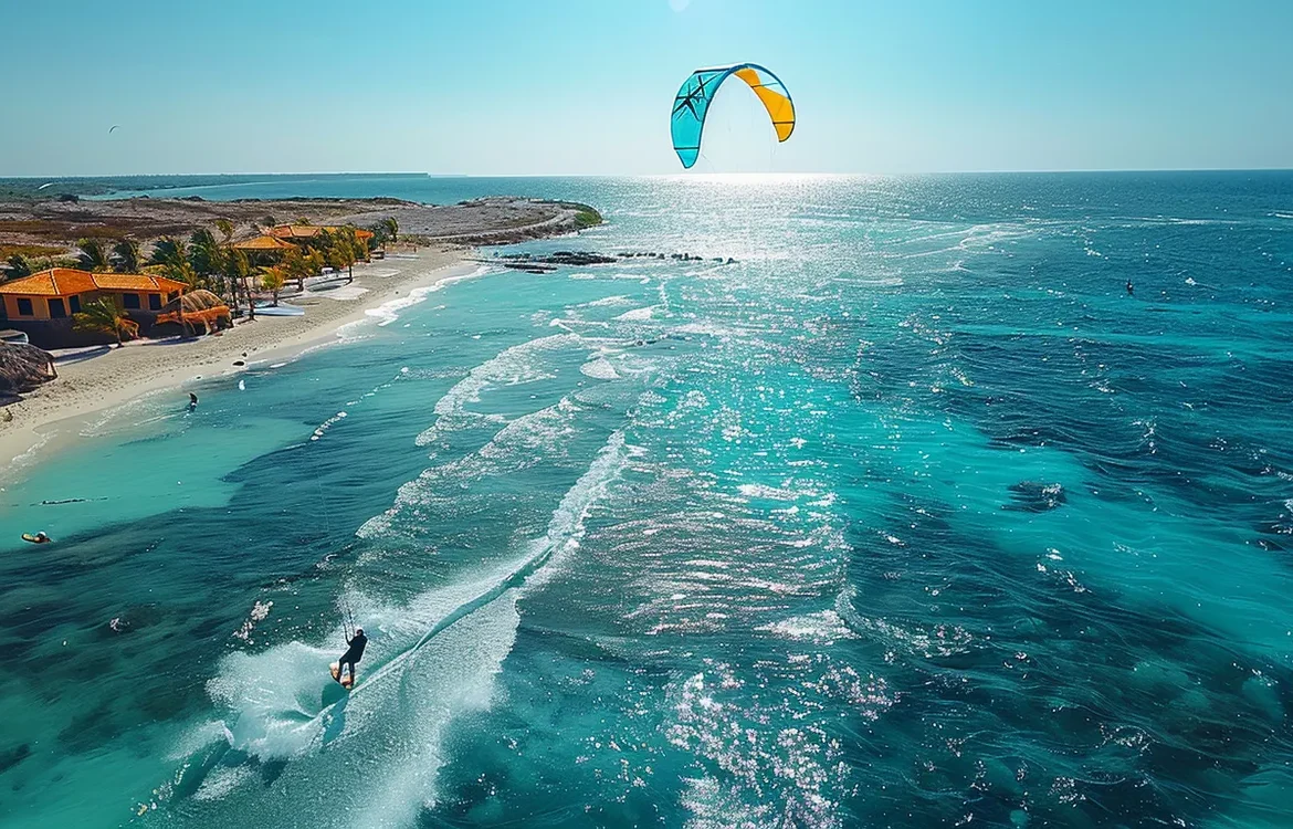 Kurs kitesurfingu za granicą